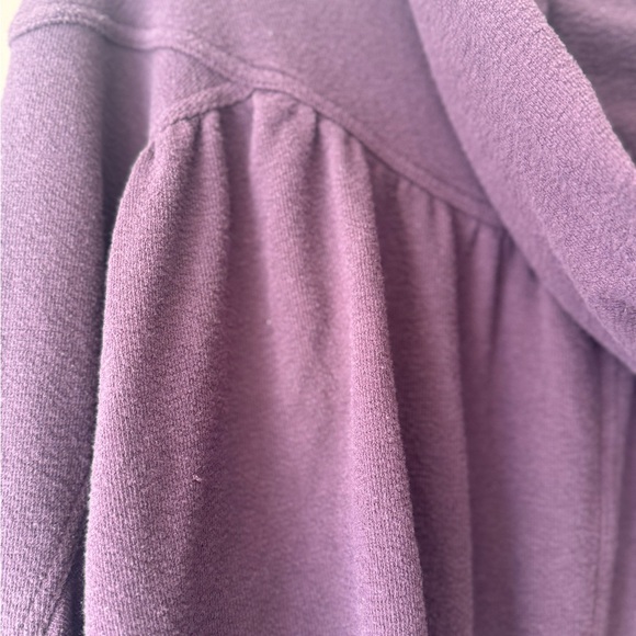 Aerie Soft Life Full Zip Sweatshirt Cool Berry S - Picture 5 of 6